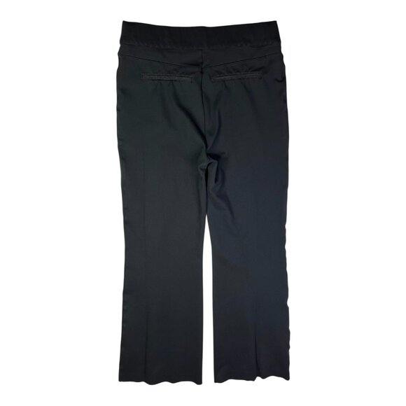 Spanx Plus Size 2X Tall Black Pull-On Ponte Flare Pants Tummy Control Seamed - Picture 6 of 8